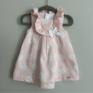 Mayoral Pink Floral Baby Dress 6-9 Months